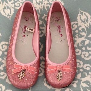 Princess Pink sparkly shoes
